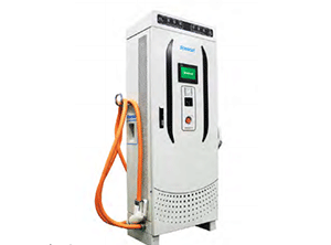 60KW简白双枪充电桩
