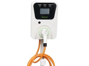 风雅白7KW交流充电桩