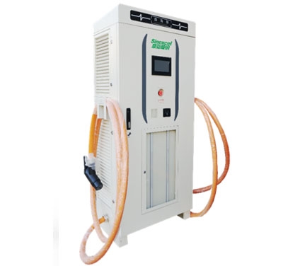 120kW室外双枪一体式直流充电桩